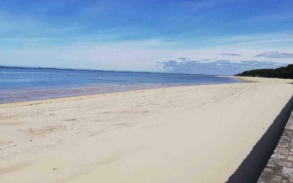 1er ligne pied dans l'eau plage option parking Arcachon Eksteriør billede